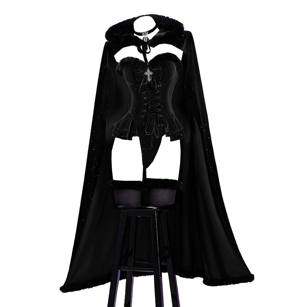 2871 MEOWCOS Bodysuit Queen Cosplay Costume Halloween Christmas Bodysuit